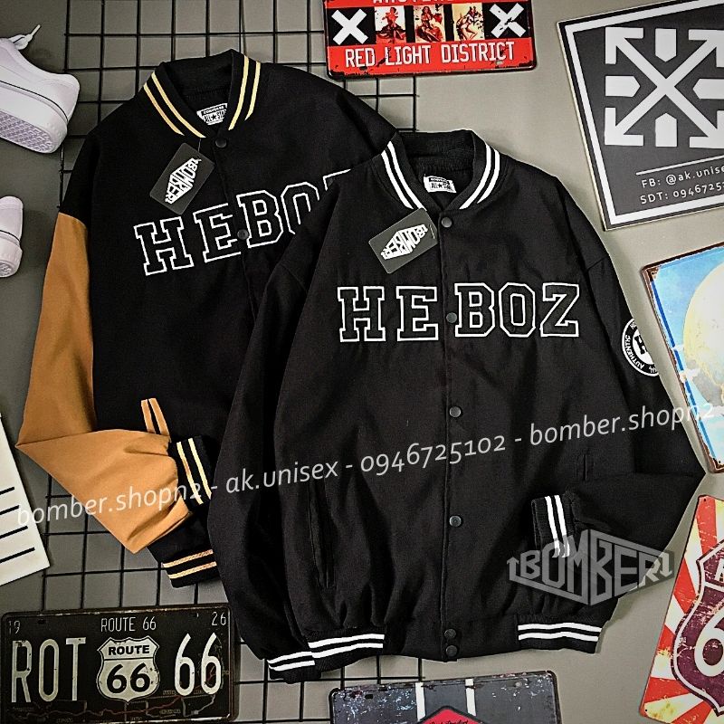 Áo khoác da lộn HEBOZ thiết kế Unisex freesize cho cả nam và nữ - có lót trong (2 màu)
