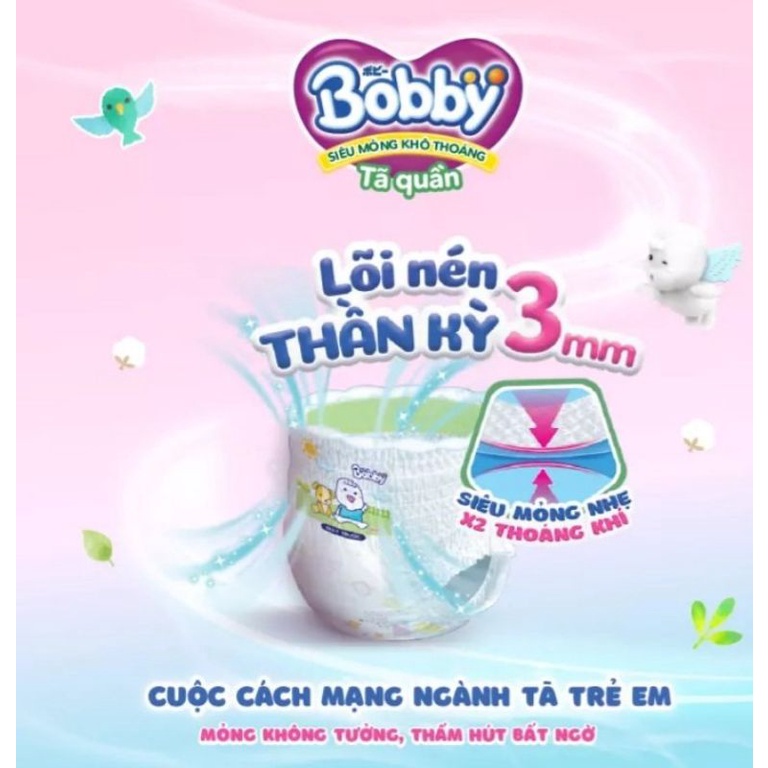 Tả quần BOBBY size XXL-76 +8 miếng gói gạo non Megajumbo lõ nén thần kì 3 mm