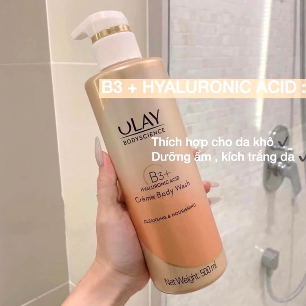 Sữa tắm Olay sáng da 500ml