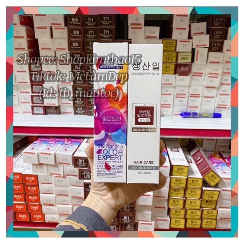 Thuốc nhuộm tóc màu XÁM KHÓI