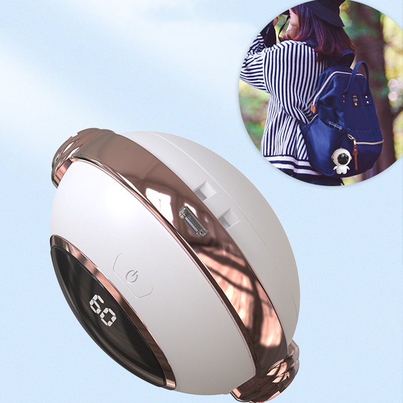 Máy sưởi ấm mini cầm tay chườm ấm bụng màn hình LED nhựa ABS siêu an toàn pin 6000mah - KILIG SHOP