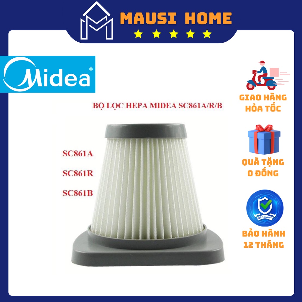 Lõi lọc máy hút bụi Midea mã SC861 / SC861A [hàng sẵn có, sale cực rẻ] - MAUSI HOME | BigBuy360 - bigbuy360.vn