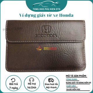 Ví đựng giấy tờ xe ô tô Honda