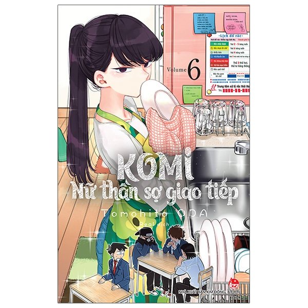 Sách - Komi - Nữ Thần Sợ Giao Tiếp - Tập 6 - 8935244868715