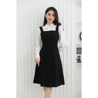 Váy yếm cổ vuông dáng xòe nữ tính (Không kèm áo) TIIN STORE V0Y019 V0Y020