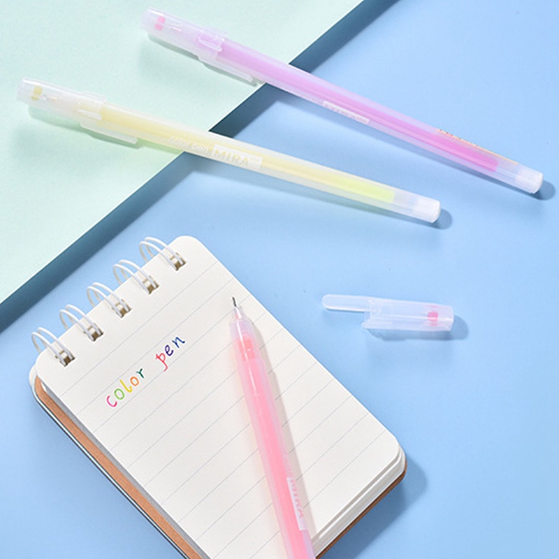 DN 12Color Morandi Colorful Gel Pen Student Marker