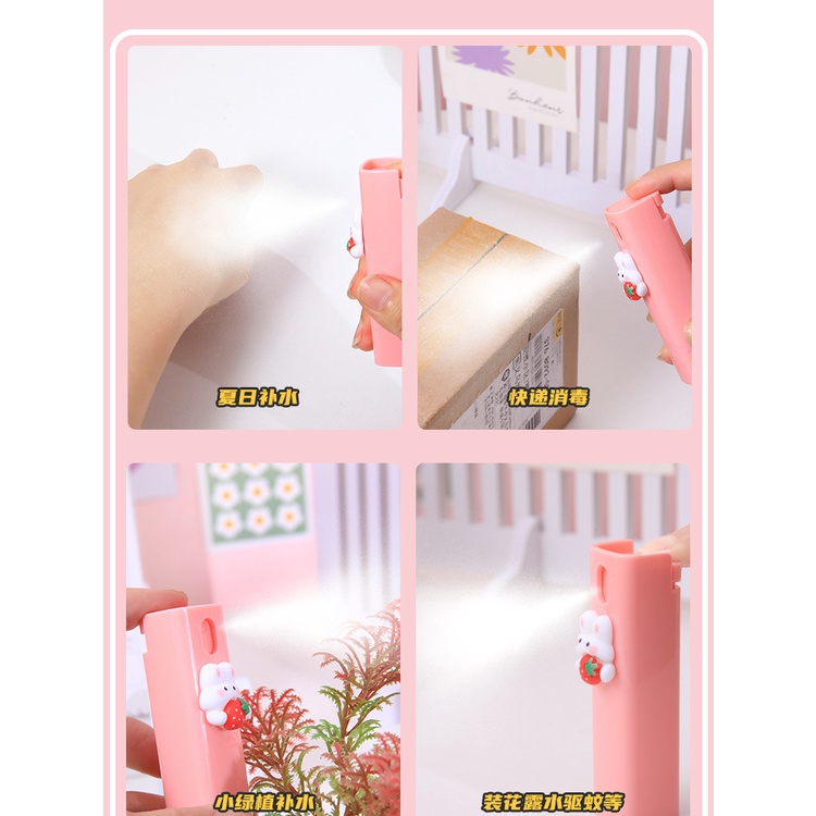 Bình Xịt Dung Tích 10ml Họa Tiết Hoạt Hình Dễ Thương