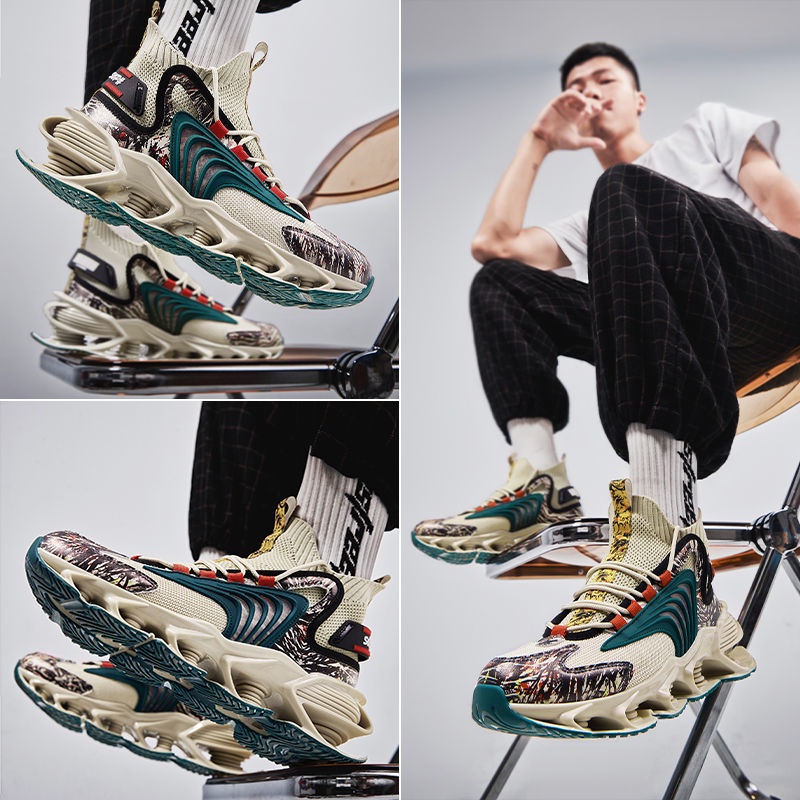 Giày Air Force Thời Trang Châu Âu Cá Tính Cho Nam 1 Giày Thể Thao Cổ Cao Khối Lượng Nhẹ Thoáng Khí Thời Trang Cho Nam