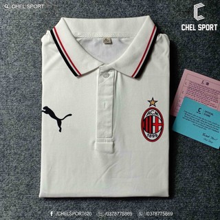 Áo polo 2V cao cấp AC Milan [ẢNH THẬT]