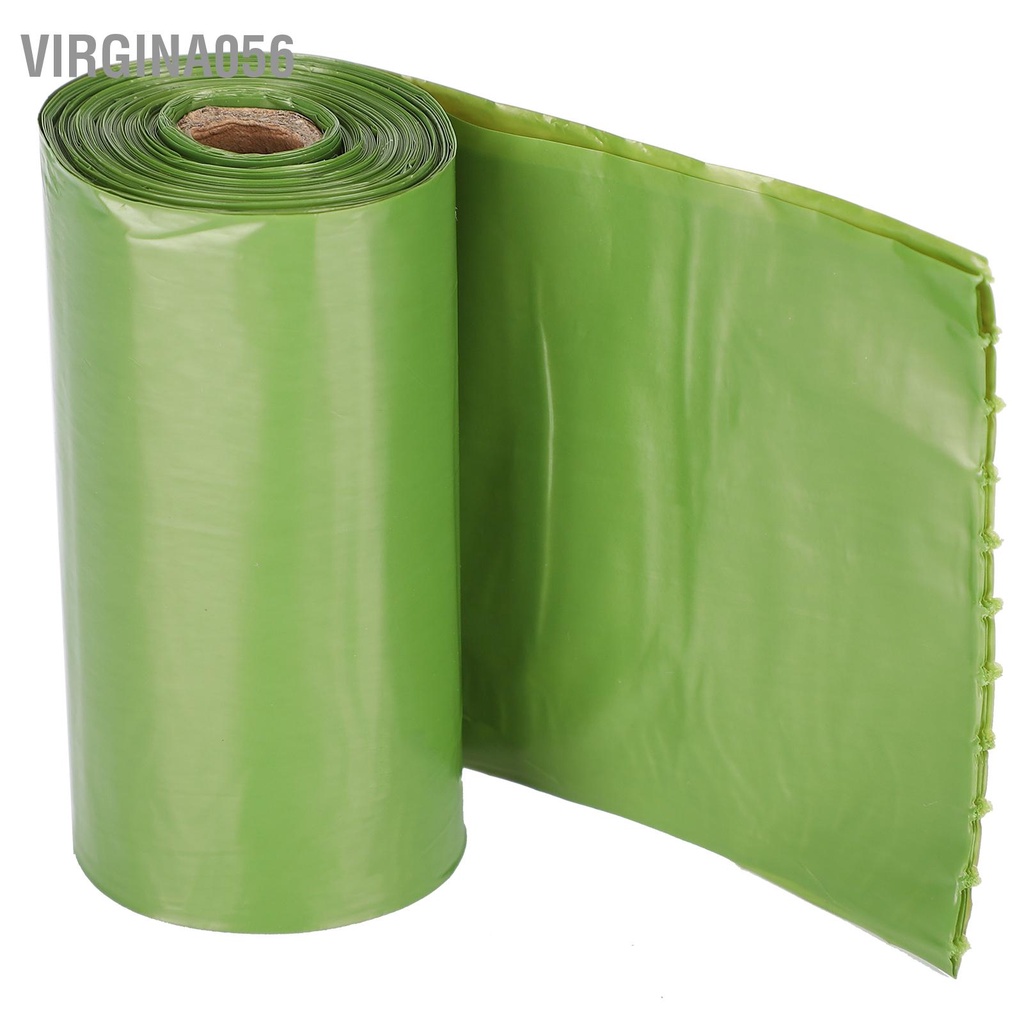 Virgina056 Túi đựng rác 10 cuộn có thể phân hủy được cho vật nuôi thơm làm sạch Sản phẩm