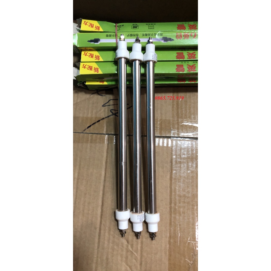 Thanh nhiệt, điện trở nhiệt, bóng sấy, bóng sưởi 22cm, 24cm, 25cm 220v 400W
