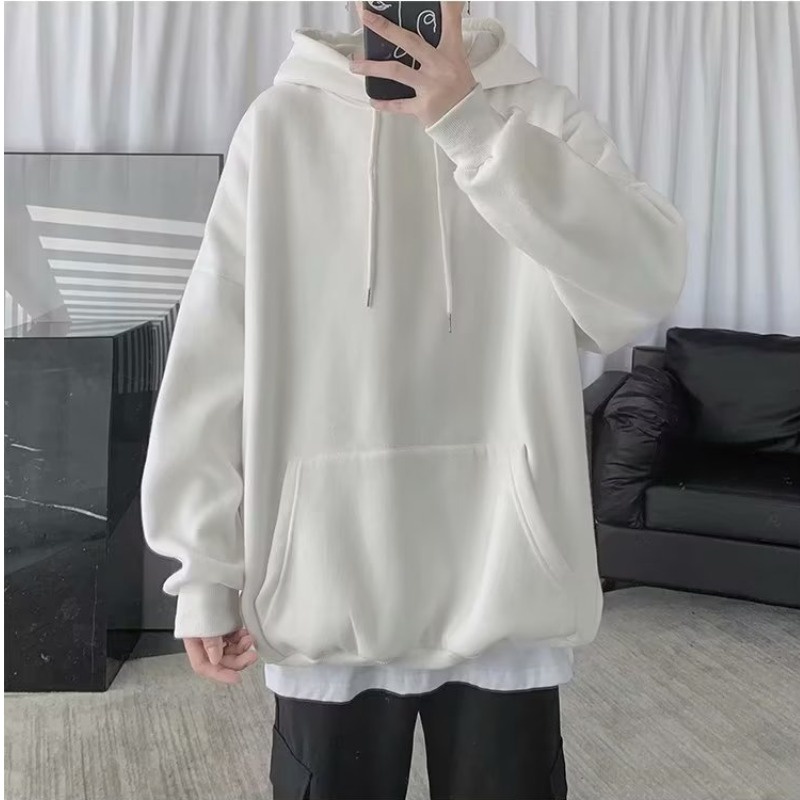 Áo Hoodie Dáng Rộng Phong Cách Hàn Quốc Thời Trang Xuân Thu Kiểu Mới Cho Nam Size M-3XL