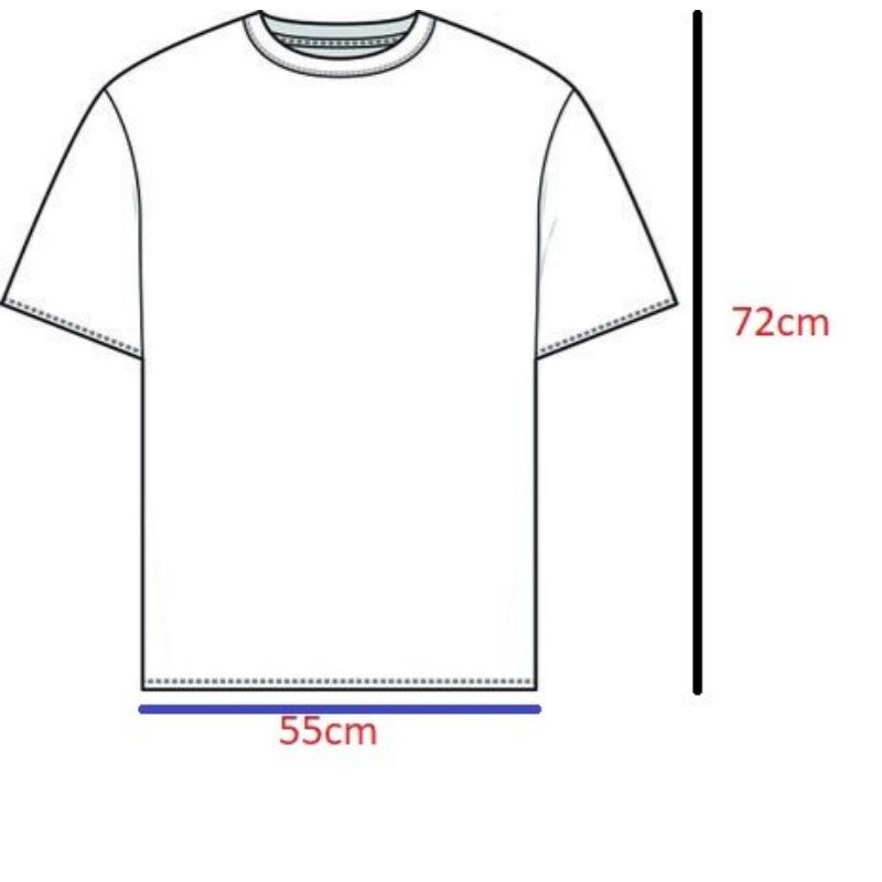 Áo Thun Cotton Vintage - Basic Form Rộng Dưới 65kg