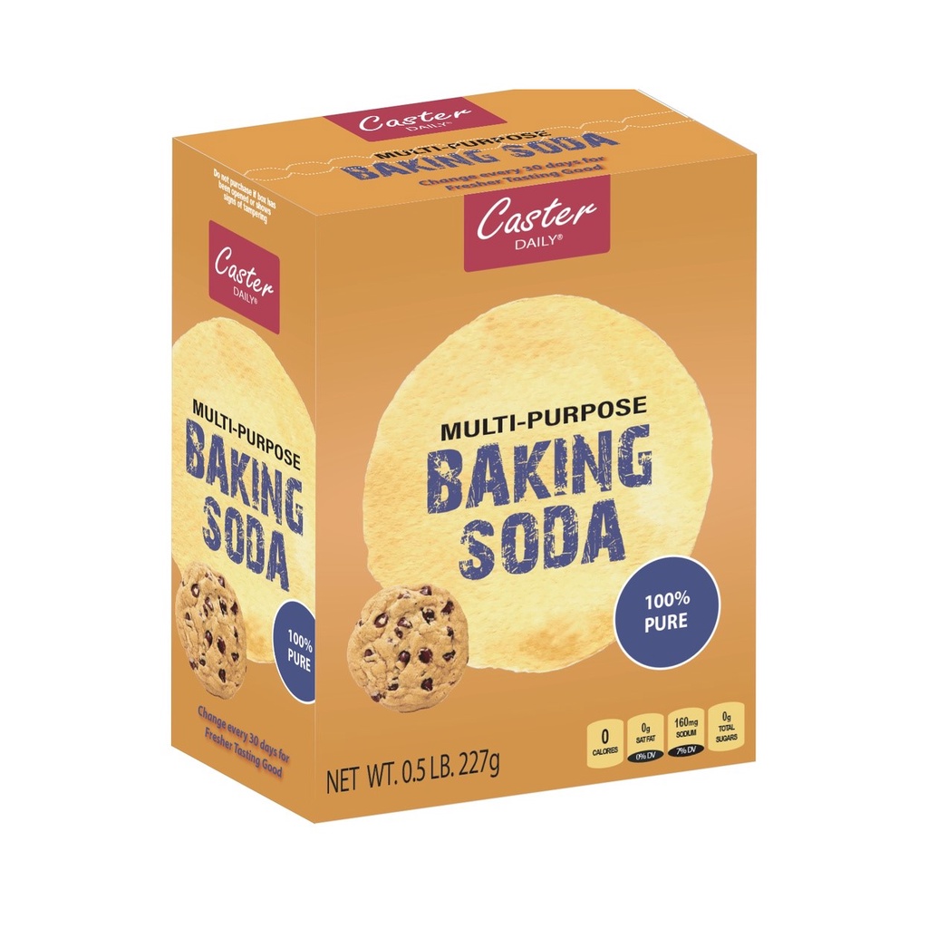 Bột Baking Soda đa công dụng Caster Daily, Arm & Hammer (227g/340g/454g/907g)