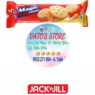 Combo 5 cây bánh magic creams kem phô mai 108g / bánh magic creams kem phô mai 108g