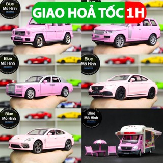 Xe mô hình mercedes g500 1:32 hồng
