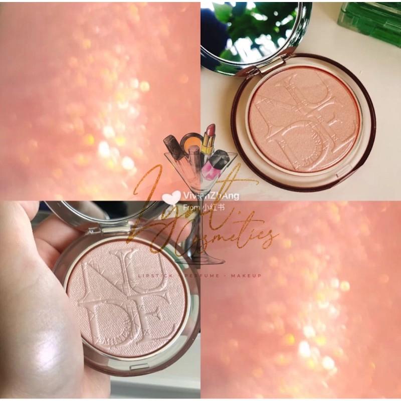 Phấn highlight Siêu Mịn D.ior Di.orskin Nude Luminizer Shimmering Glow Powder [made by SR]