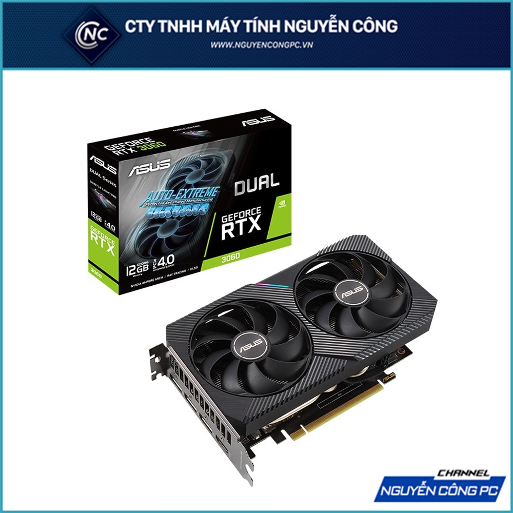 Card Màn Hình ASUS Dual GeForce RTX 3060 12GB GDDR6