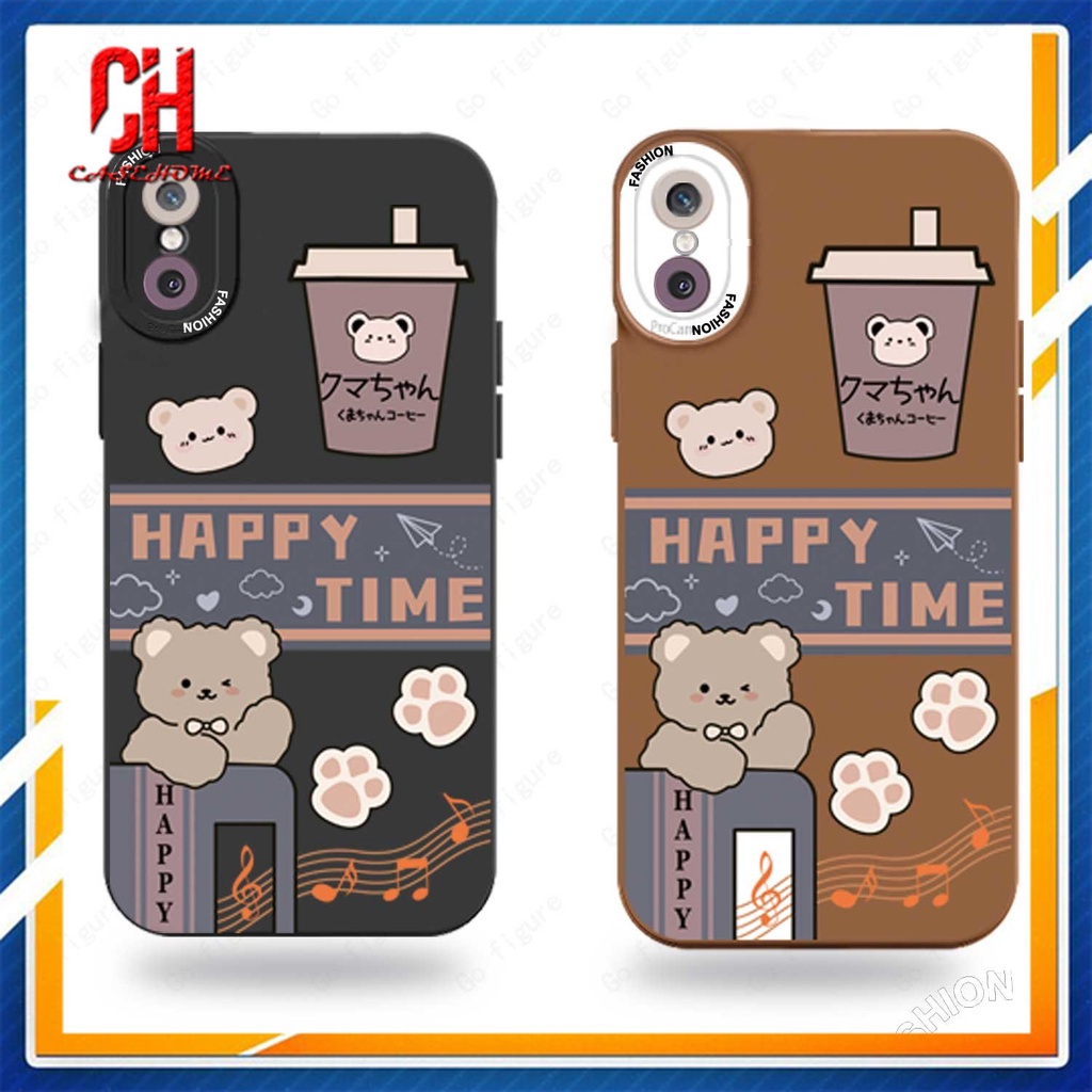Ốp Điện Thoại Mềm Hình Gấu Teddy Cho VIVO Y12S Y12 Y20 Y91C Y21 2021 Y30 Y21S Y20S Y12i Y15S Y91 Y30i Y93 Y95 Y15 Y17 Y53 Y50 Y53S Y51 2020 Y51A Y15A Y10 Y76 Y33S Y1S Y11 Y31 Y20i Y91i Y90 Y51S Y12A