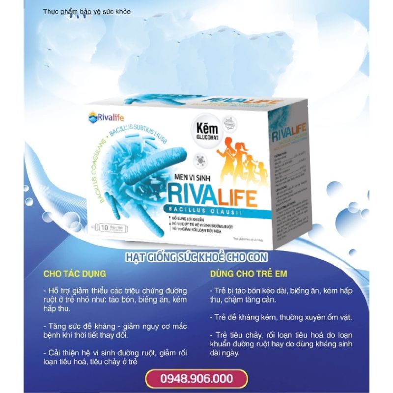 Men tiêu hóa men vi sinh RIVA LIFE