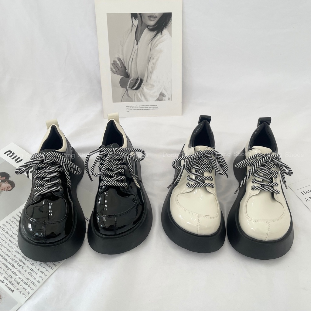 Giày Oxford phong cách Ulzzangs- FULL HỘP- Mã 1477