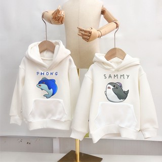 Áo hero team áo hoodie nỉ bông màu trắng đủ size cho bé trai bé gái