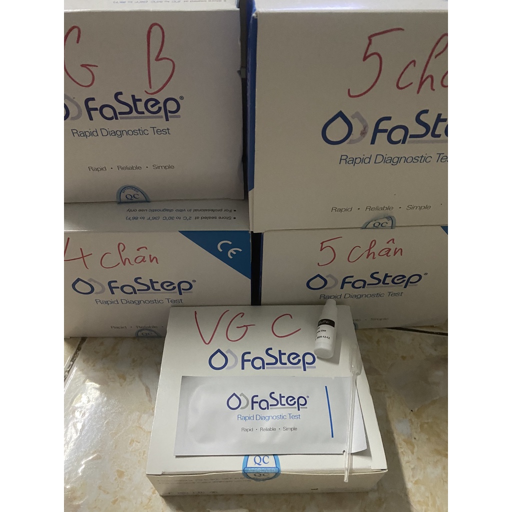 Que Test nhanh viêm gan C Fastep dạng que