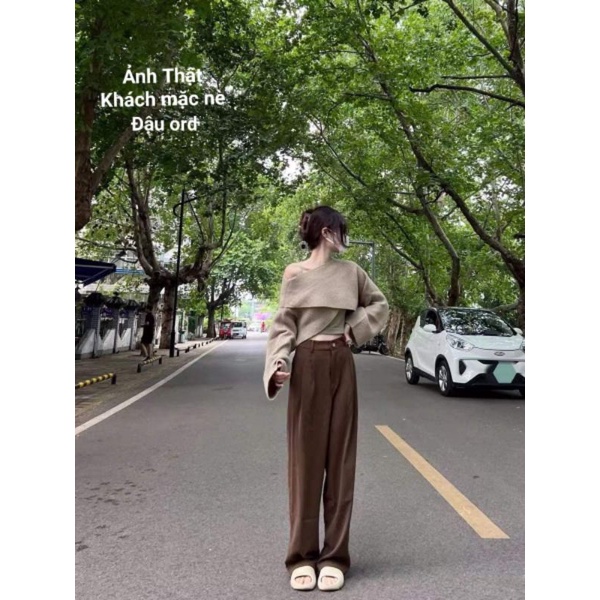 Áo Len Kèm Áo Bra