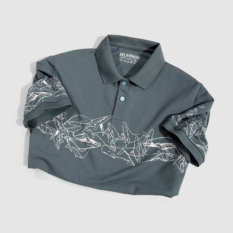 Áo thun polo nam cổ bẻ WOLY chất Cotton 4 chiều thấm hút co giãn PLIN0007 - BELAIRMAN