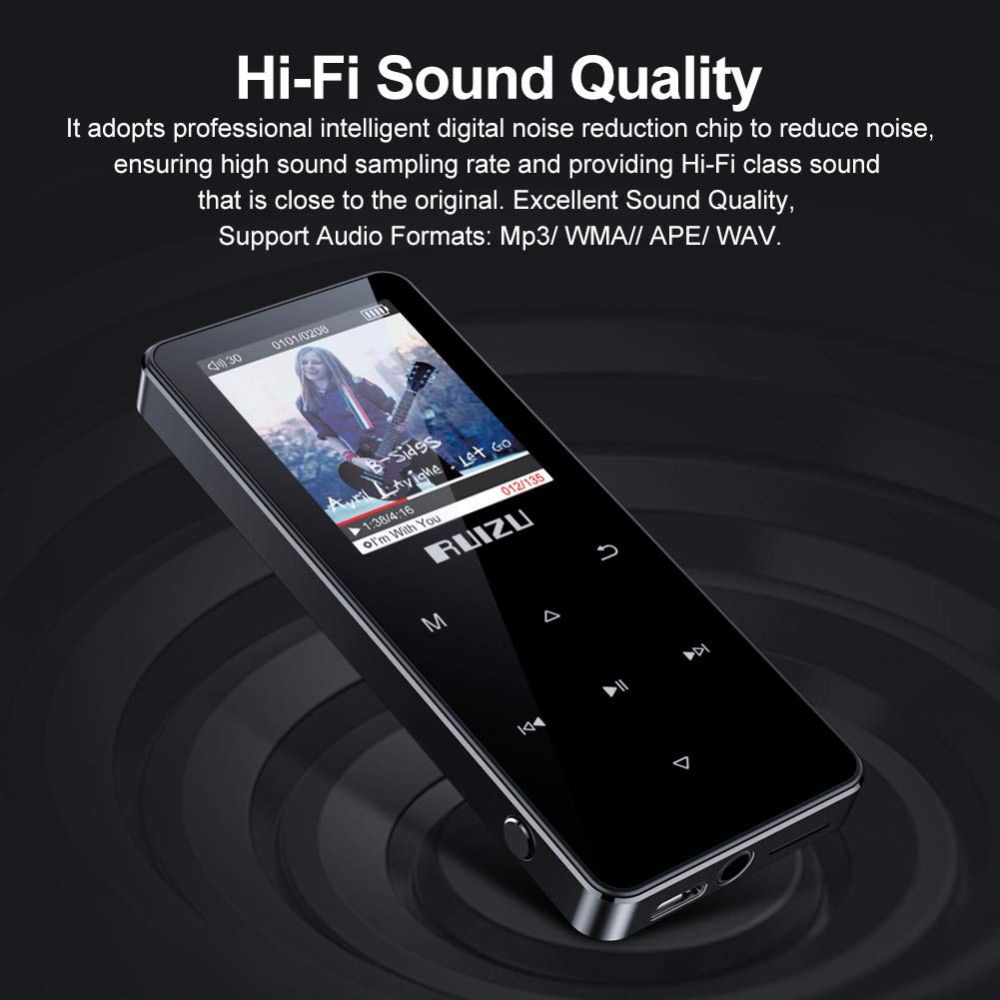 Máy nghe nhạc MP3 MP4 bluetooth RUIZU D51 - Chính hãng phân phối