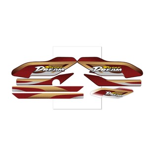 tem rời supper dream, decal 3 lóp