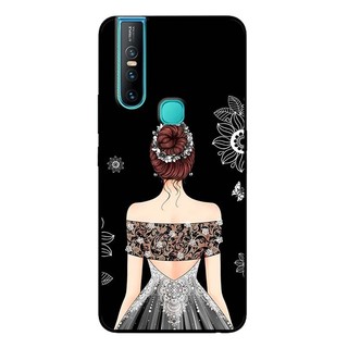 Ốp lưng dành cho Vivo V15 - V17 ( S1 Pro ) - V17 Pro - V20 - V23 - S1 - Cô Gái Váy Xám