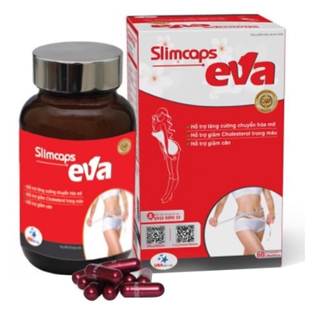 Viên giảm cân Slimcaps Eva - Bí quyết giảm cân an toàn, hiệu quả