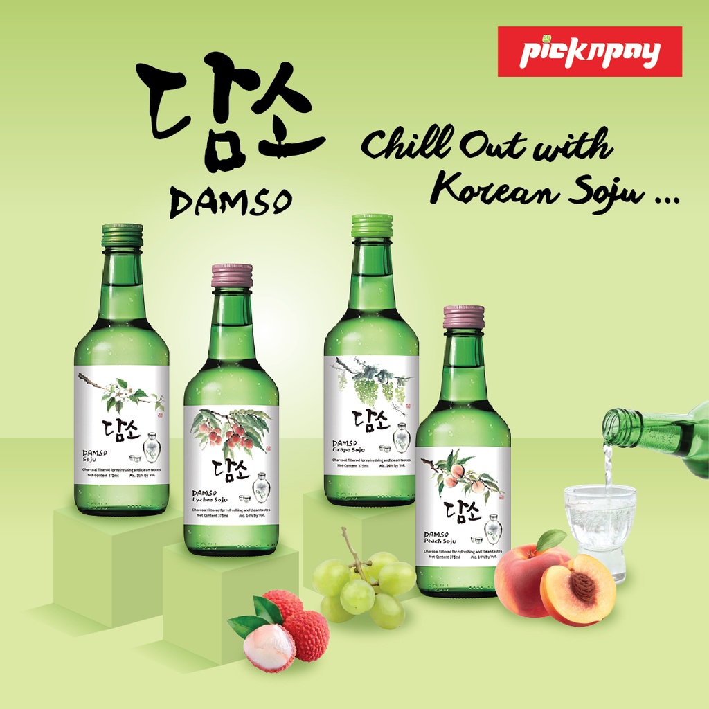 Soju Damso Hàn Quốc Vị Dứa 360ml