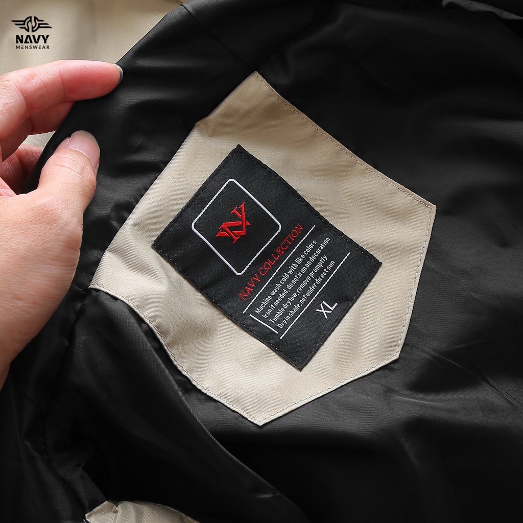 ÁO KHOÁC DÙ TRƠN BIG SIZE NAM