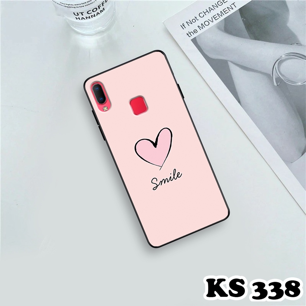 Ốp lưng Vivo Y91 - Y95 - Ốp Vivo in hình LoveSmile - Chất liệu TPU cao cấp chống sốc
