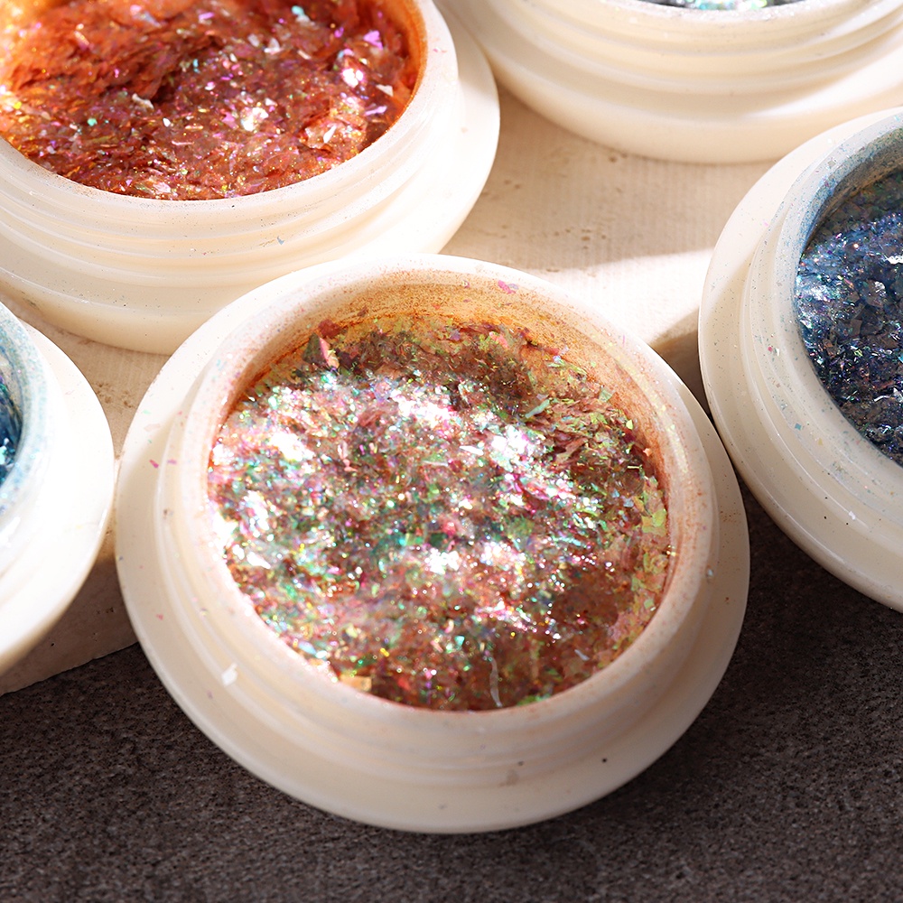 1 Hộp Kim Tuyến Lấp Lánh Trang Trí Móng Tay Nghệ Thuật