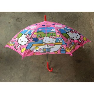 Ô dù cầm tay cho bé gái Hello Kitty