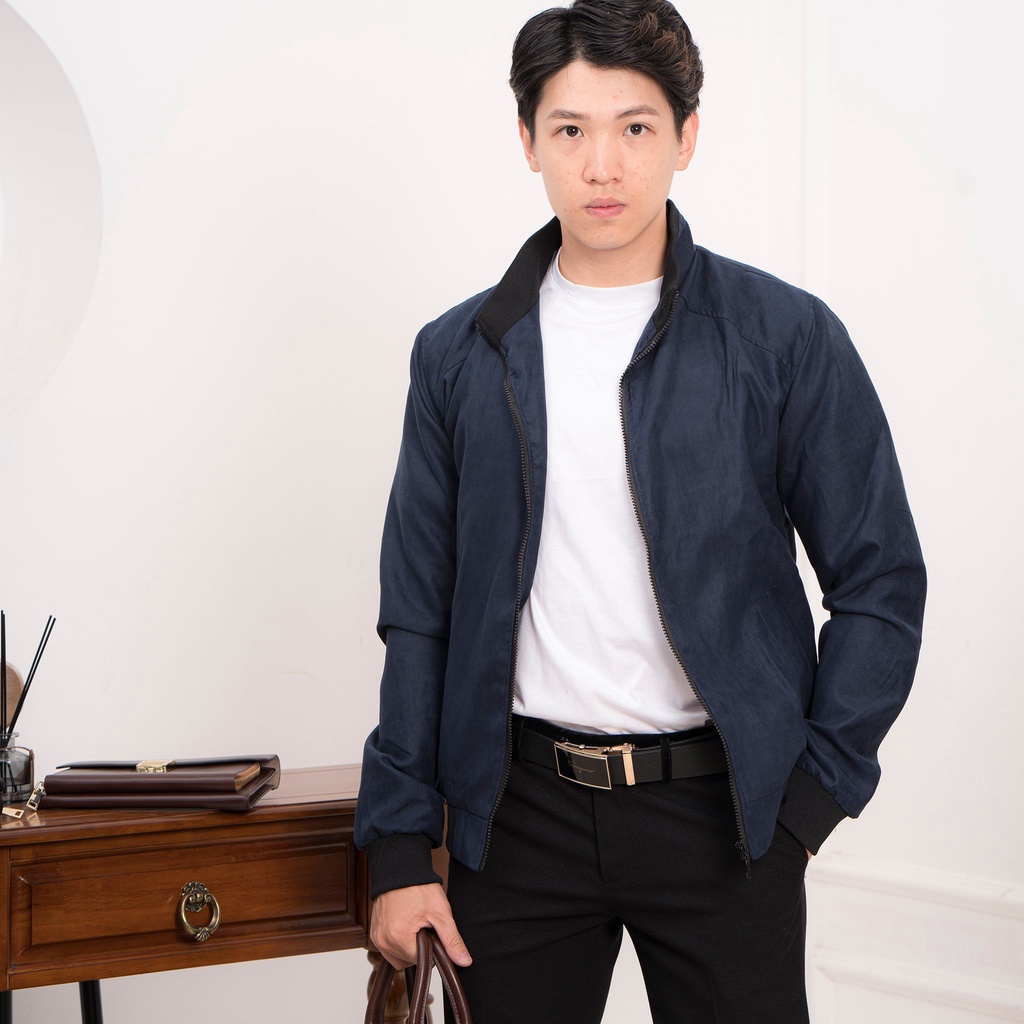 Áo Khoác Da Lộn Nam NMC STORE Trẻ Trung Năng Động Mặc Mùa Đông Ấm Áp