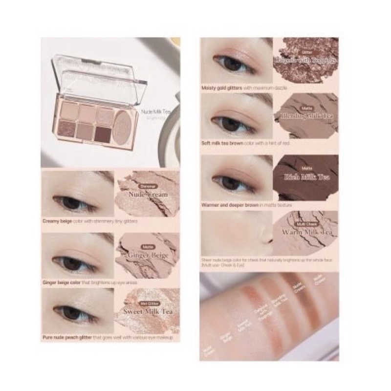 Bảng Phấn Mắt & Má Hồng Etude House Play Tone Eyes