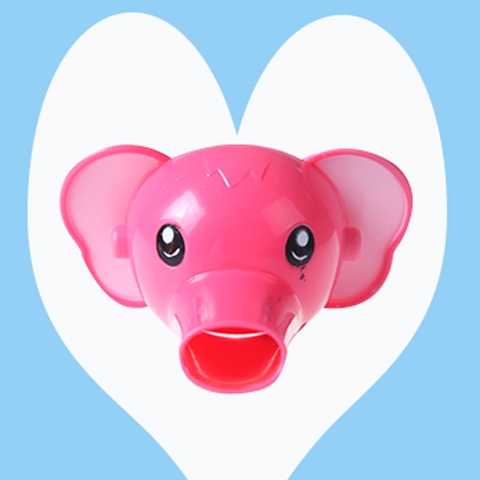 Đầu Nối Dài Vòi Nước Bằng Silicon PP Mềm Kiểu Hoạt Hình Dễ Thương Cho Bé