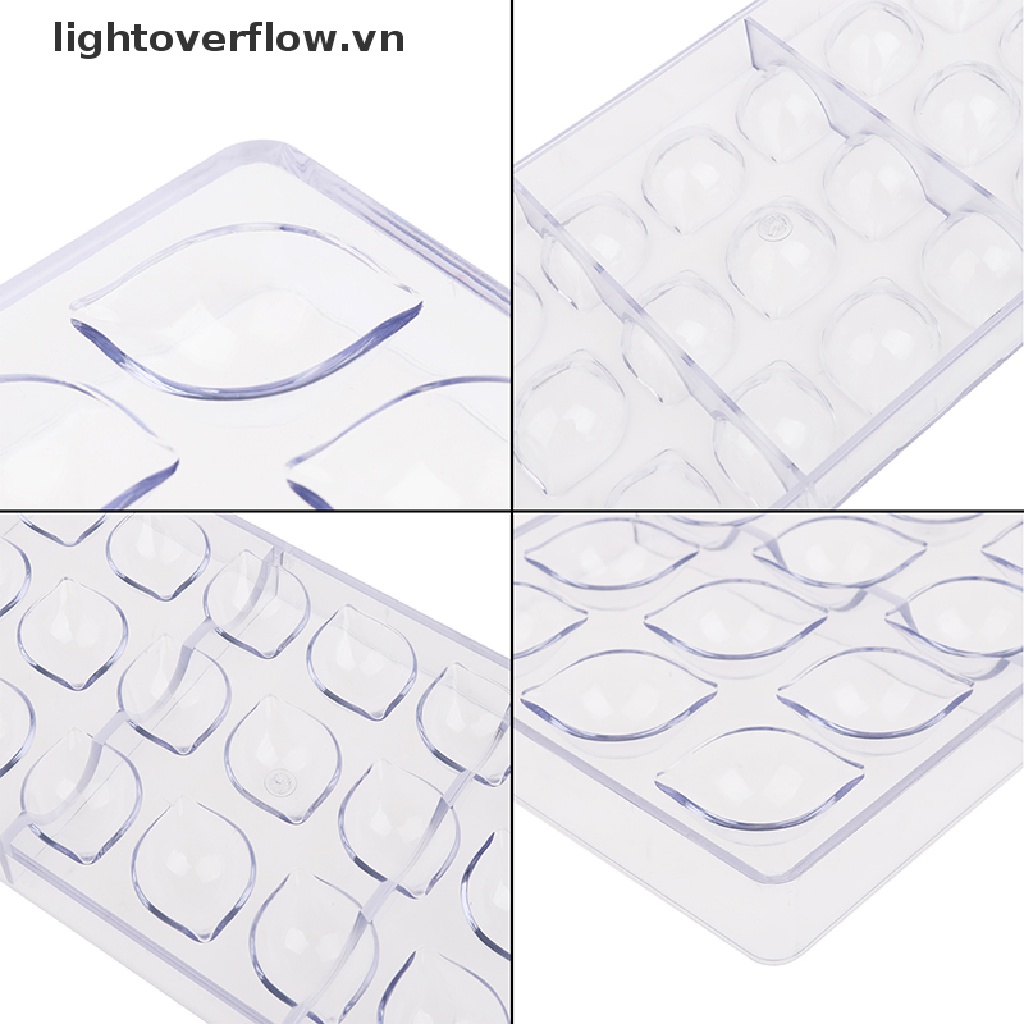 Khuôn Làm Bánh / Sô Cô La Hình Cầu 3D Bằng Polycarbonate Dày Dặn Tiện Dụng