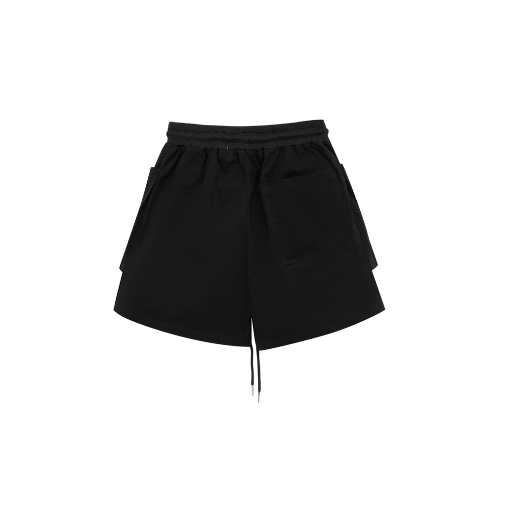 Quần Short Unisex Bad Habits UTILITY BOX POCKET SHORTS BLACK Local Brand Chính Hãng