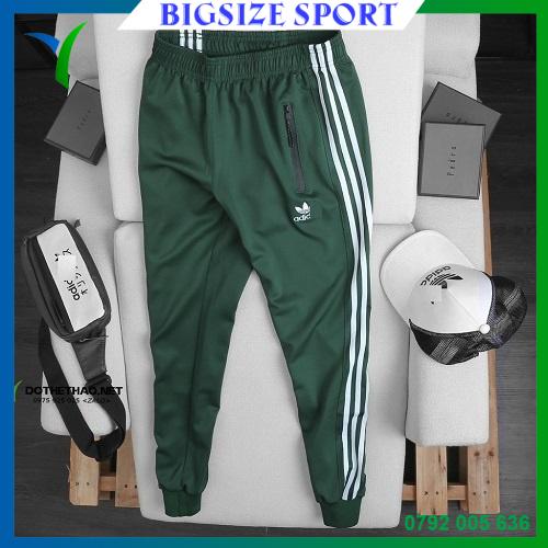 Quần Jogger Thể Thao Phối 3 Sọc Đi Chơi Tập Gym Thoải Mái - Hàng chính hãng Bigsize Sport - 100% made in VIỆT NAM 2023