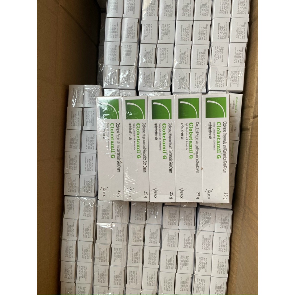 Lốc 10 Tuýp Kem Clobetamil G Nám Thái Lan Chính Hãng