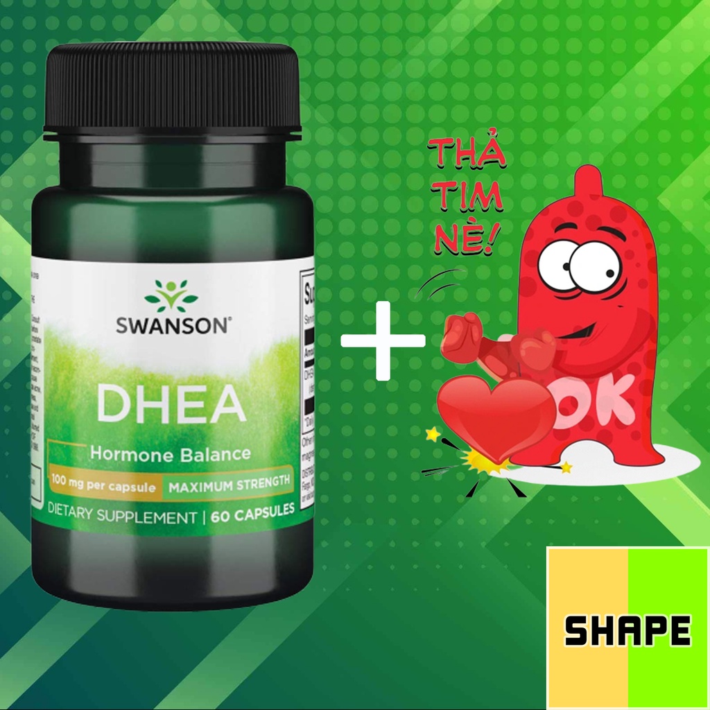 + Tặng kèm bao cao su -Tăng Sinh Lý Nam Cân Bằng Nội Tiết Tố - Chính hãng Shape