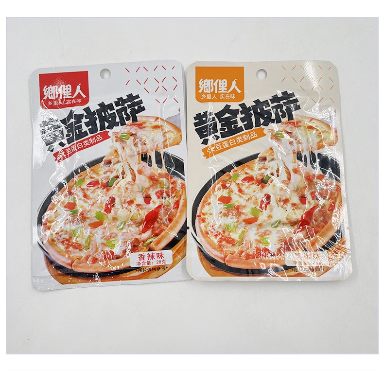 Pizza Ăn Liền Gia Vị Tiêu Đen Siêu Ngon - Gói 28gr