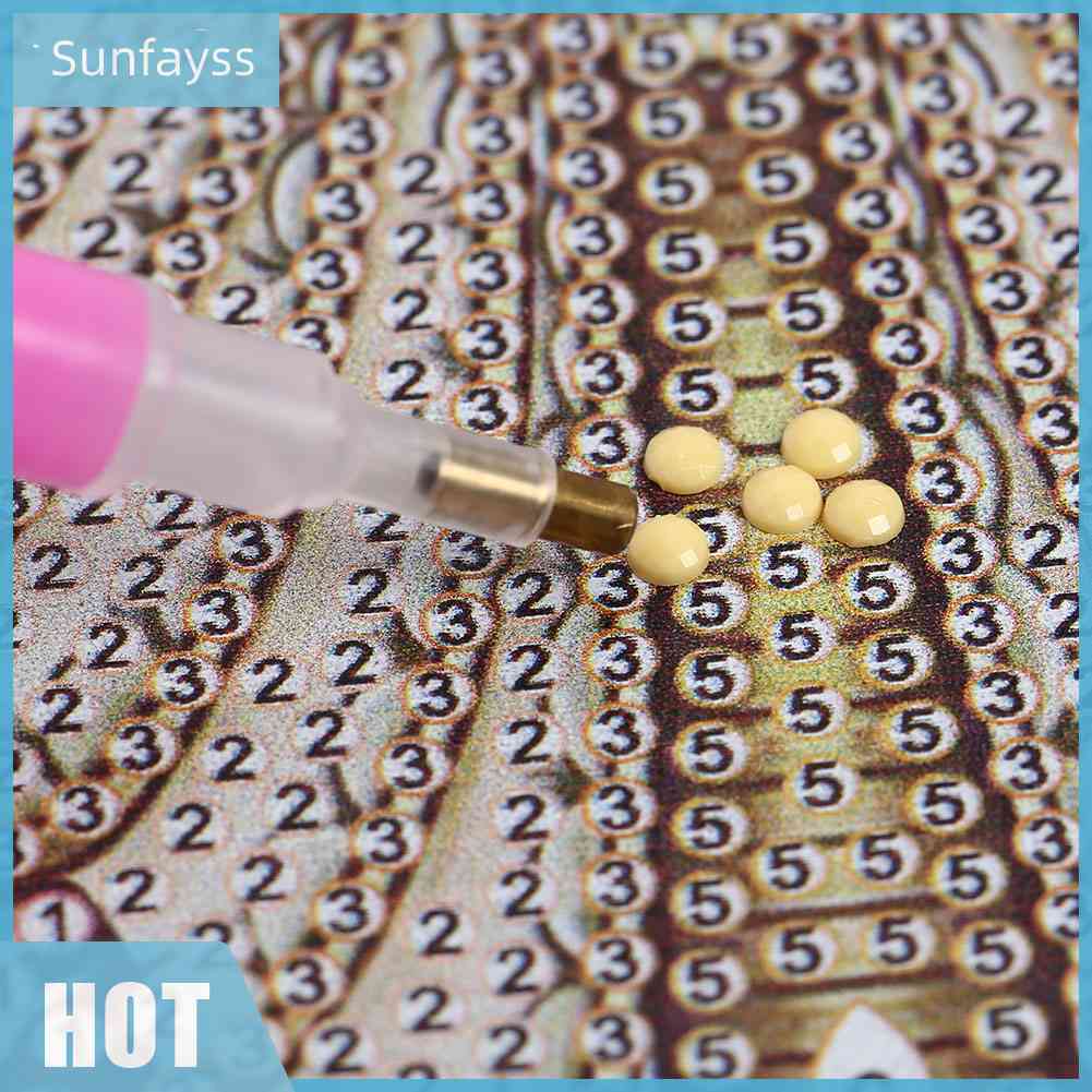 Túi 10g Hạt Kim Cương Tròn Tự Làm Tranh Đính Đá DIY