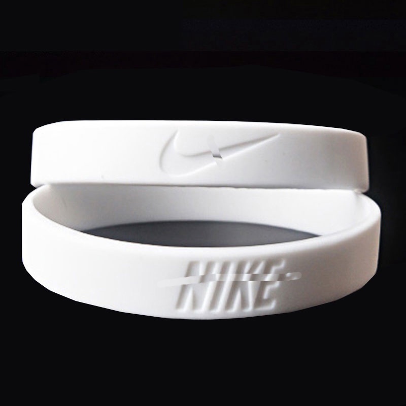 Nlke Vòng Tay Thể Thao Màu Trơn Hình Ngôi Sao Bóng Rổ NBA Cho Cặp Đôi