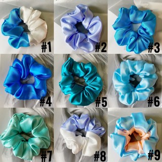 Dây Buộc Tóc Cột Tóc Scrunchies Vải Lụa Tone Xanh Tươi Tắn - Her Sleepwear